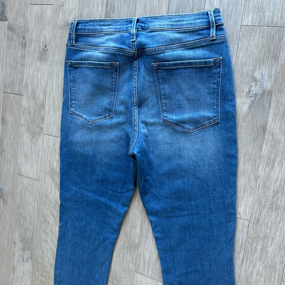 High-Rise Light Blue Skinny Jeans - Women - Picture 7 of 13